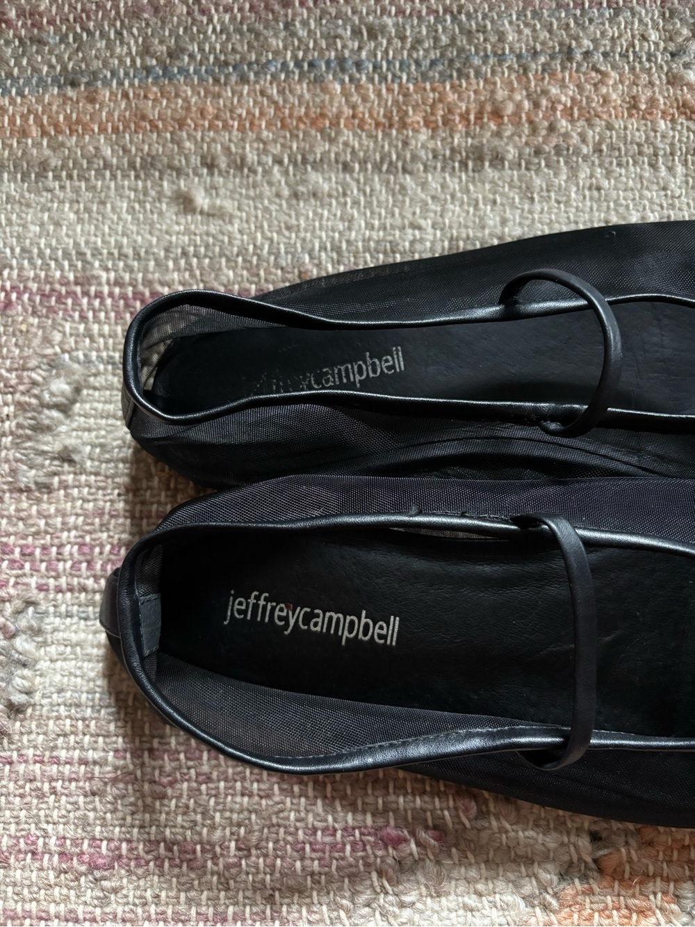 Jeffrey Campbell women’s mesh ballet flats - Picture 2 of 5